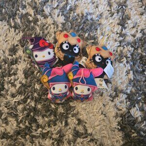 🃏 SET of 5 McDonald's Sanrio x Yu-Gi-Oh! Plush Toys/Keychains